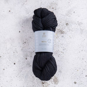 Järbo Select -  No 6 - Swedish Combed Wool 100g general black