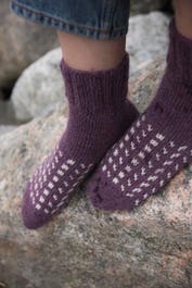 Skär - sokken met visserspatroon