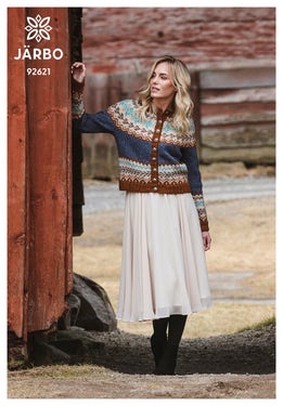 Maja – IJslandse trui met een telpatroon in de pas