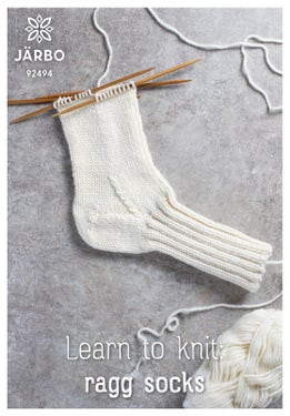 Leer dikke sokken breien