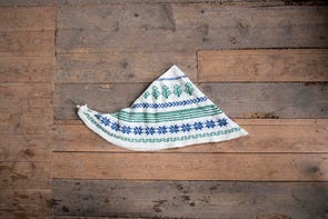 Verk- patroongebreide sjaal